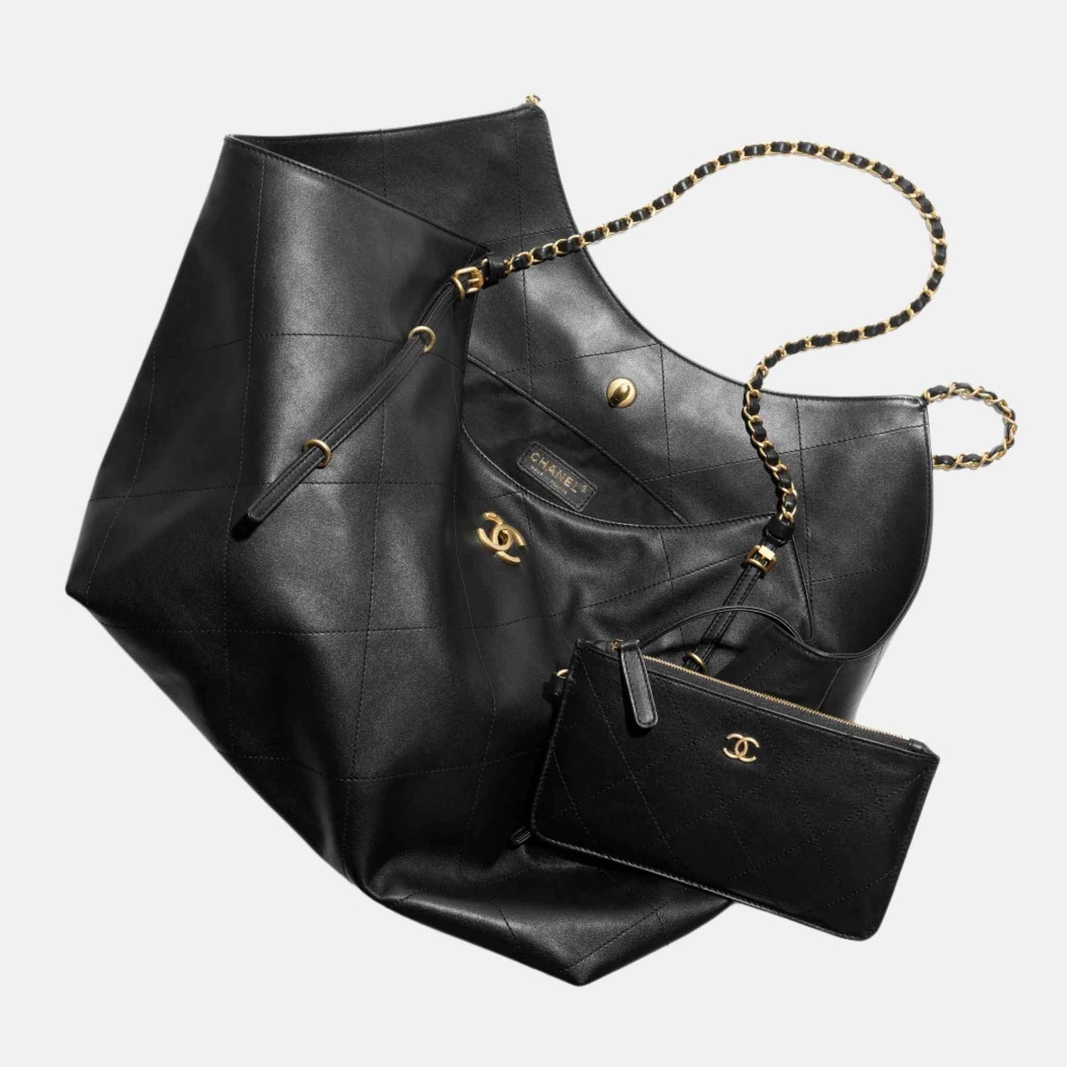 Maxi Shopping Bag In Calfskin