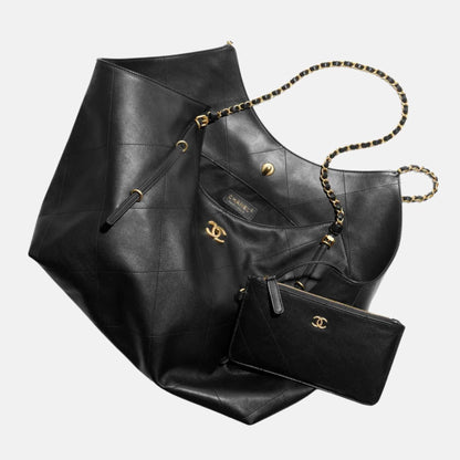 Maxi Shopping Bag In Calfskin