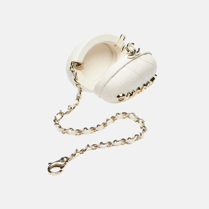 Mini Bag Charm Lambskin