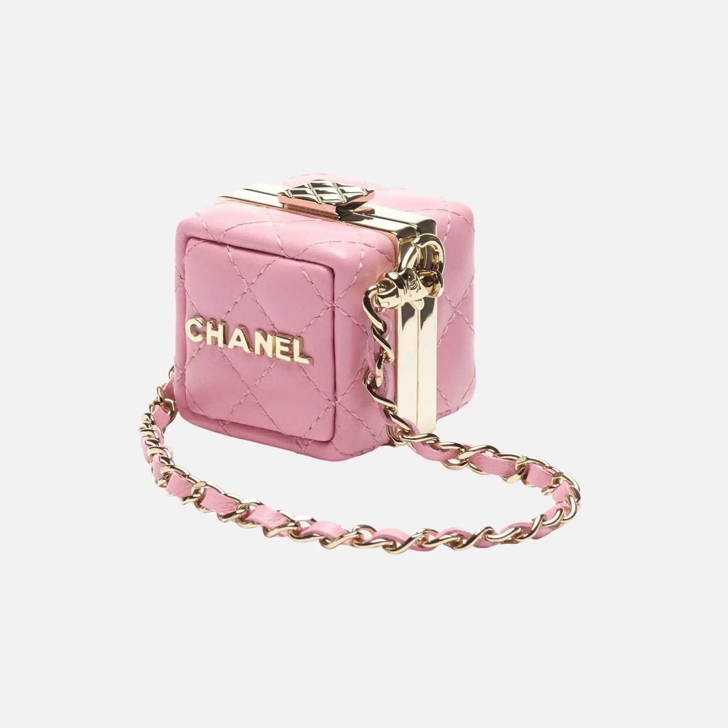 Mini Lambskin Bag Charm