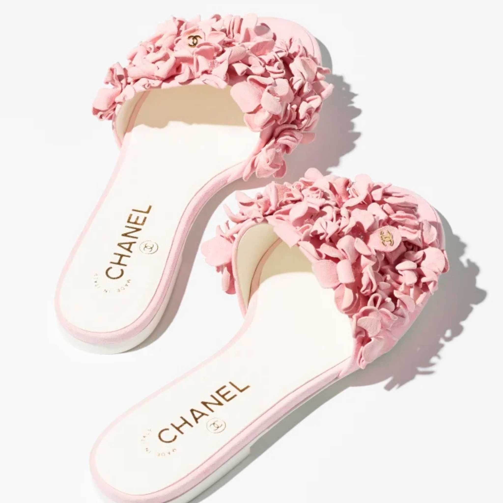 Mules Suede Kidskin Strass