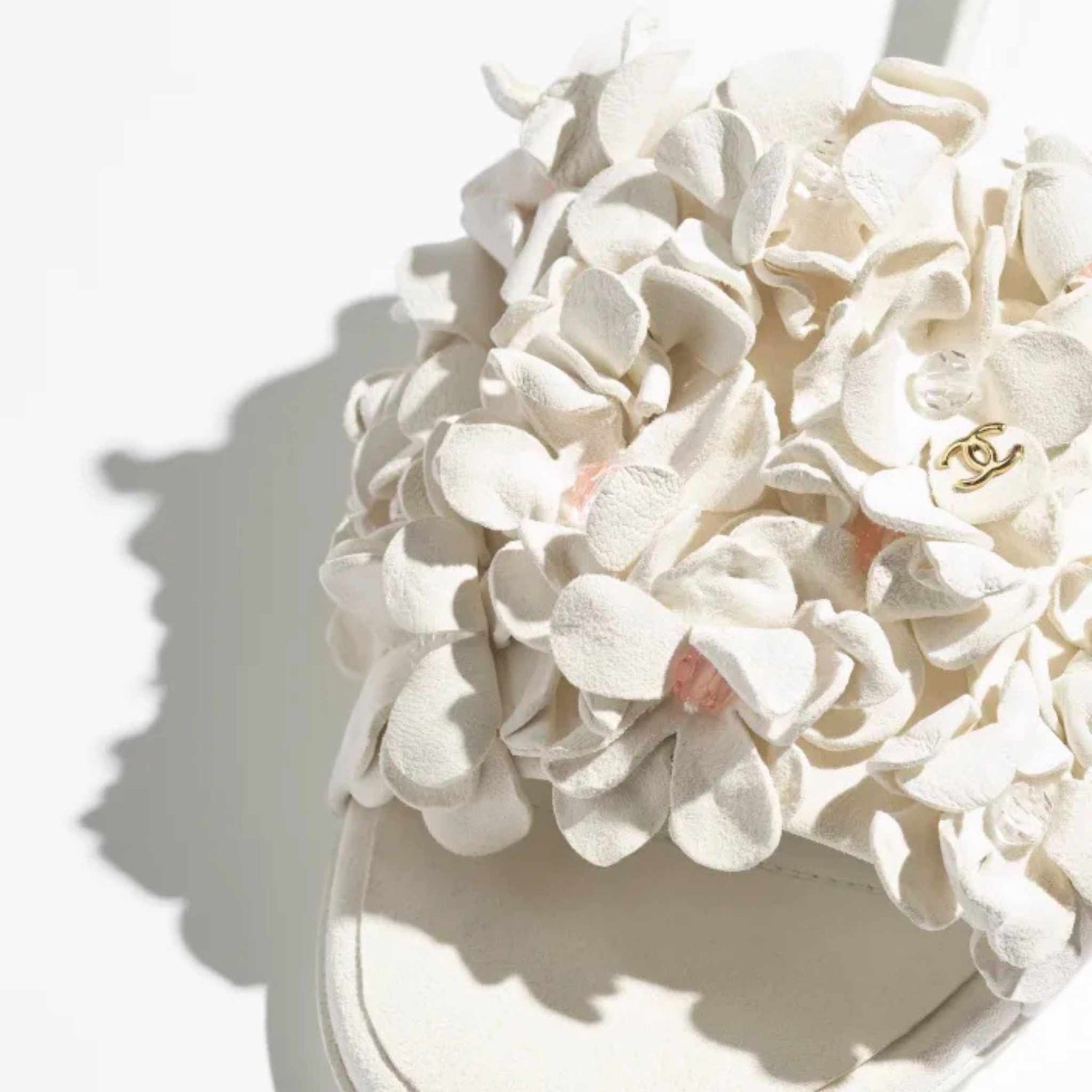 Mules Suede Kidskin Strass