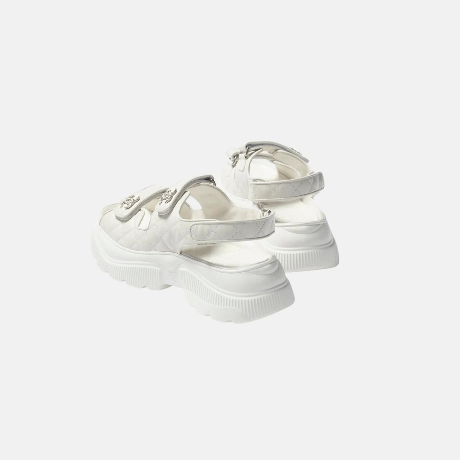 Sandals in Shiny Calfskin