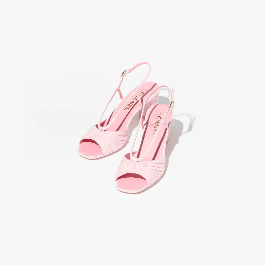 Sandals Suede Kidskin Light Pink