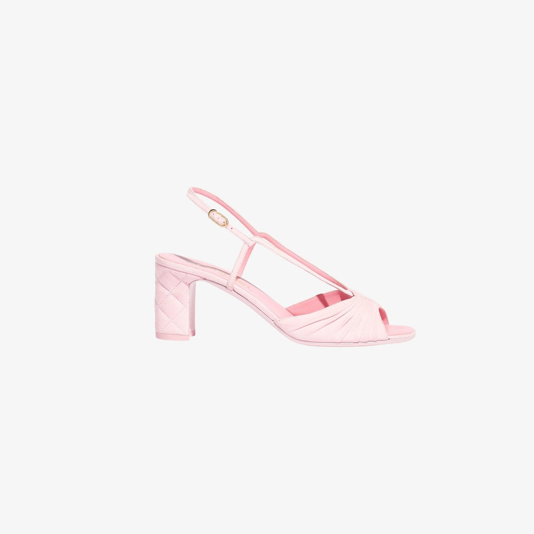 Sandals Suede Kidskin Light Pink