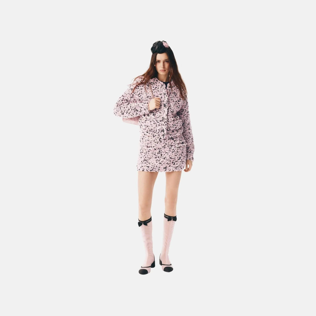 Skirt in Cotton and Wool