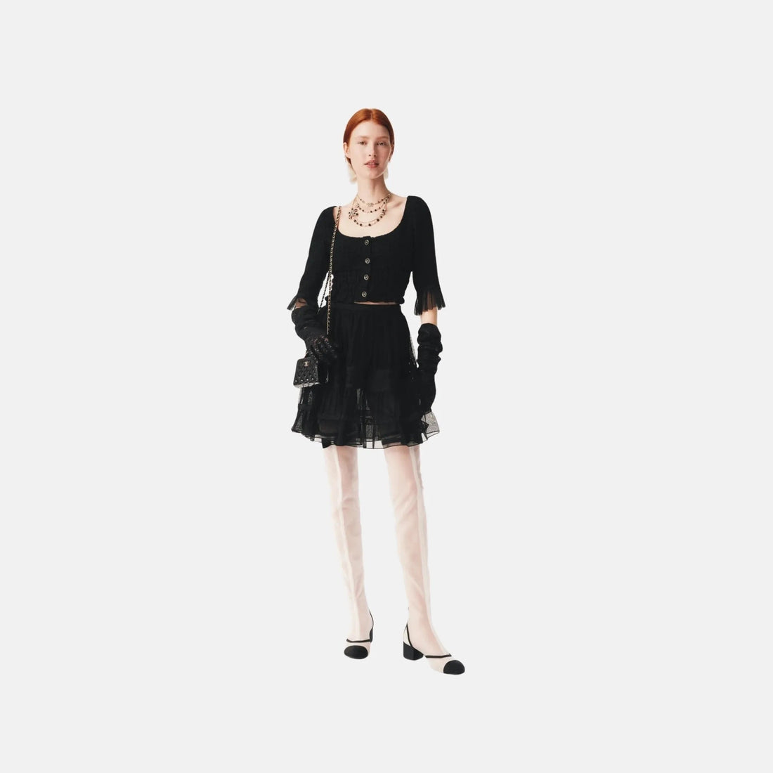 Skirt in Cotton Tulle