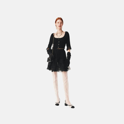 Skirt in Cotton Tulle