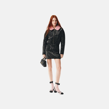 Skirt in Quilted Canvas