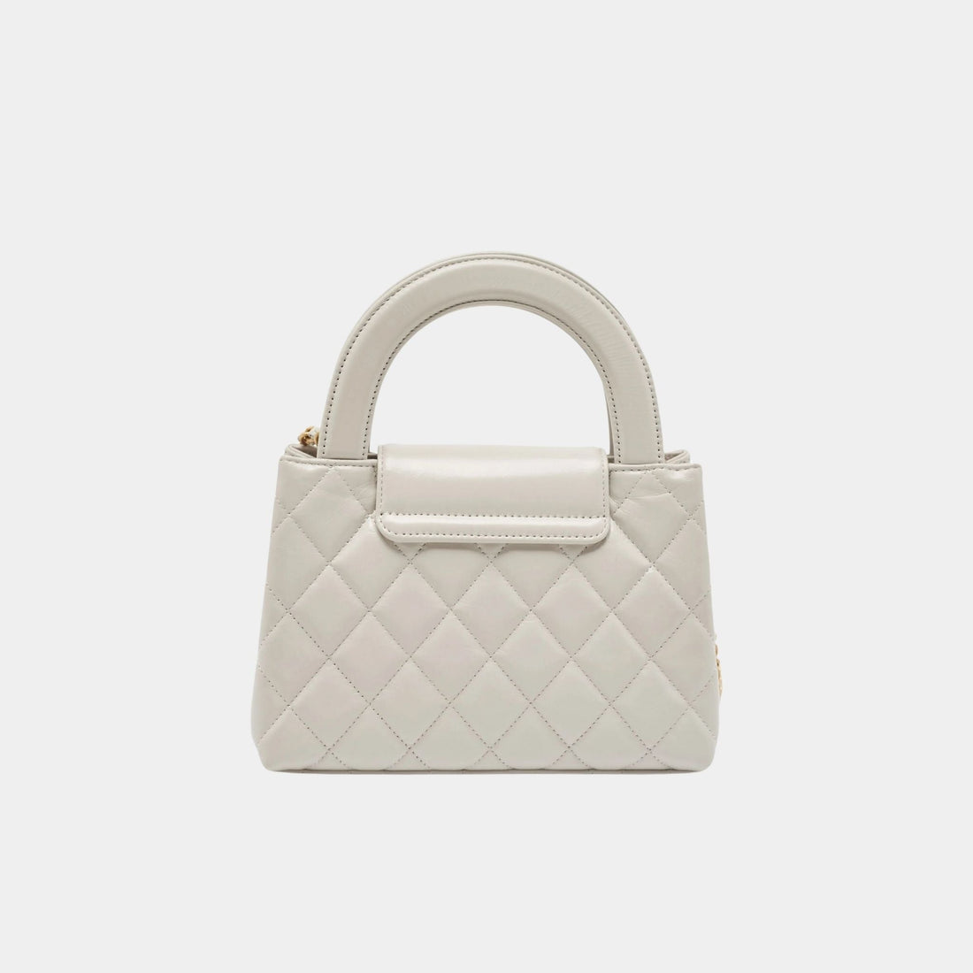 Small Cabas White Calfskin
