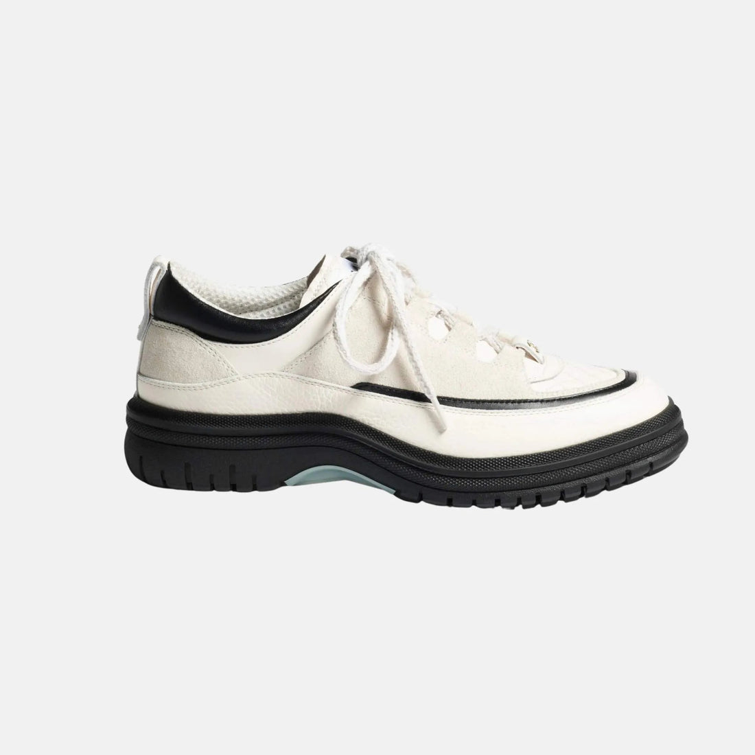 Sneakers in Velvet Veal and Lambskin