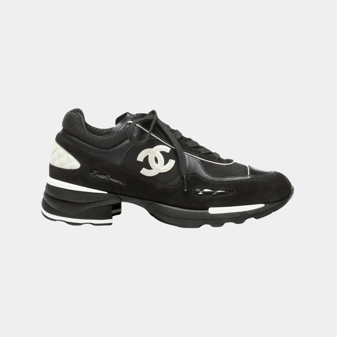 Sneakers Mixed Fibers Suede Calfskin &amp; Calfskin