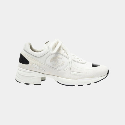 Sneakers Mixed Fibers Suede Calfskin &amp; Calfskin