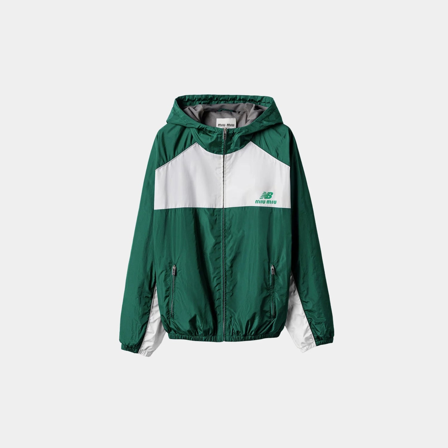 Technical Poplin Hoodie Jacket