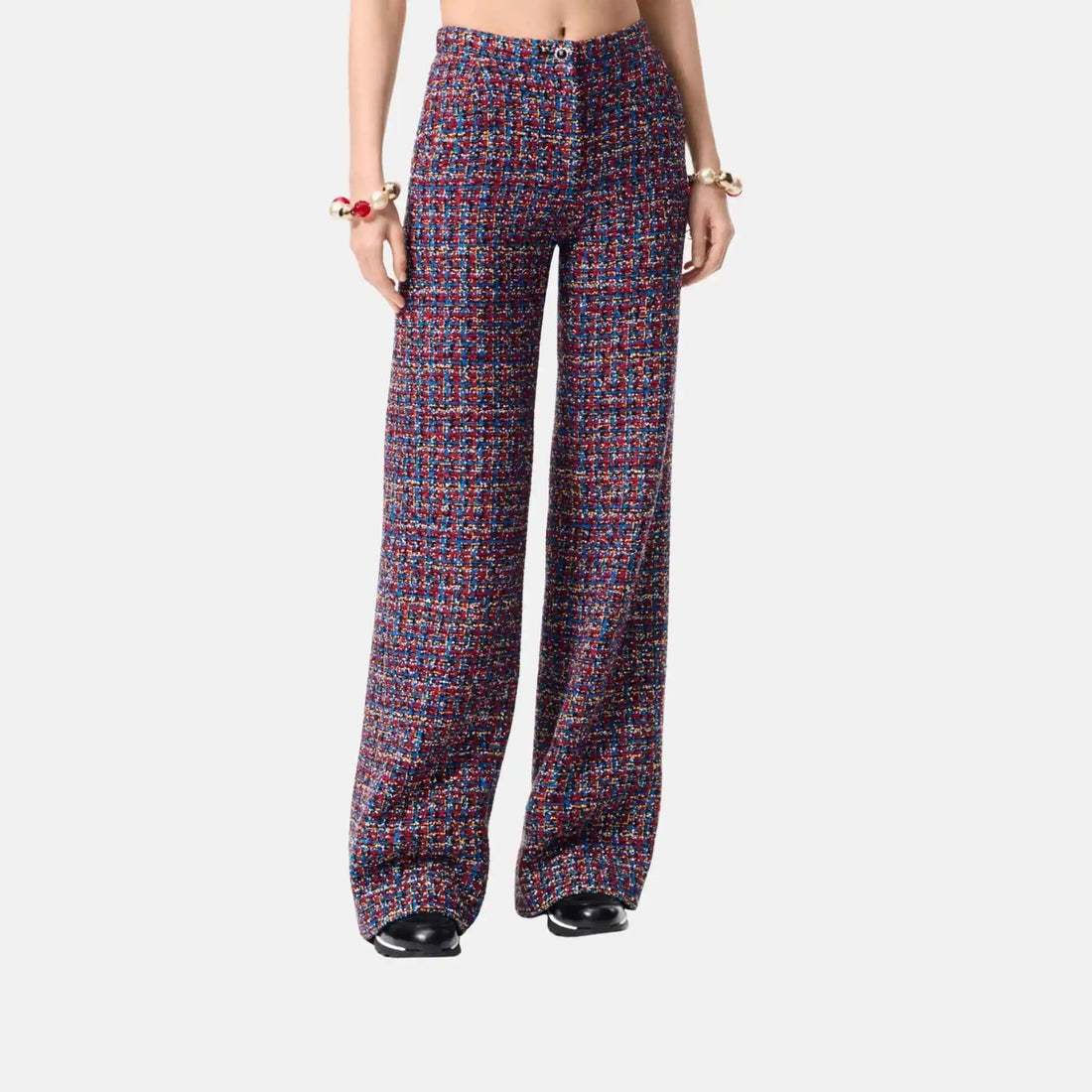 Trousers Wool Tweed Multicolour