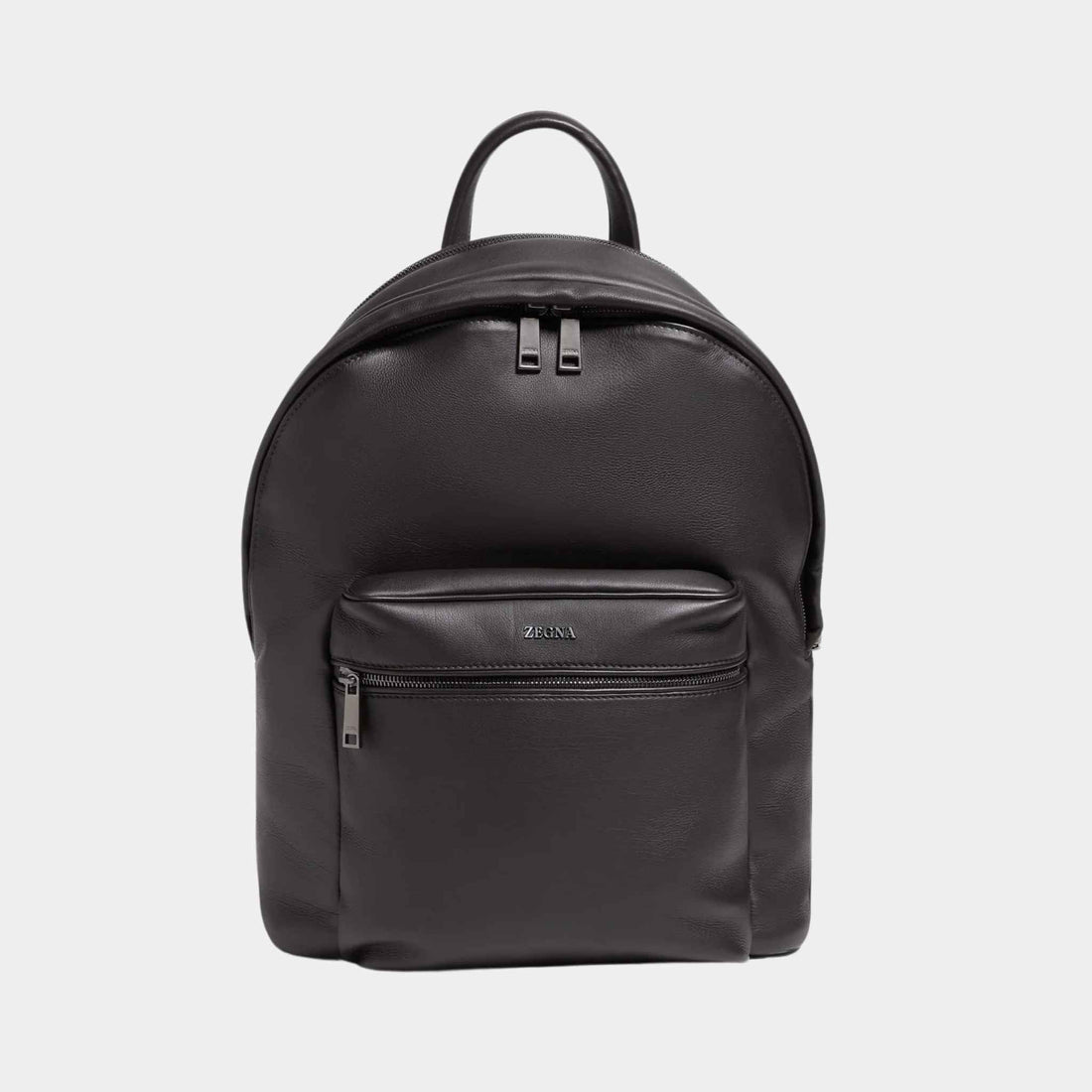 Dark Brown SECONDSKIN Hoodie Backpack