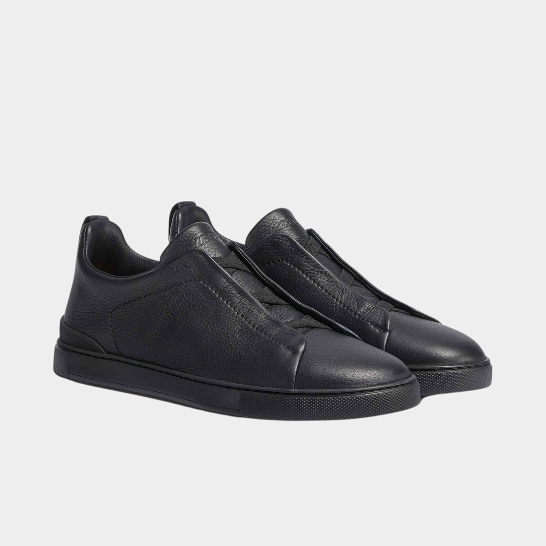 Deerskin Triple Stitch Sneakers