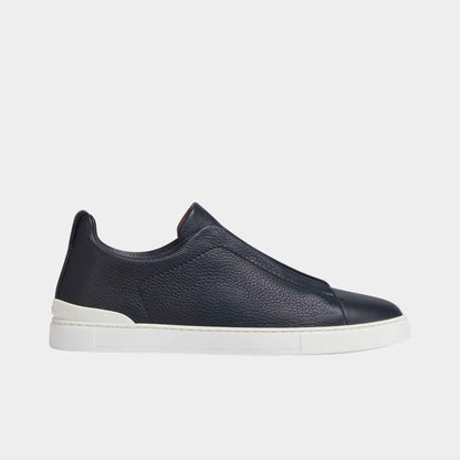 Deerskin Triple Stitch Sneakers