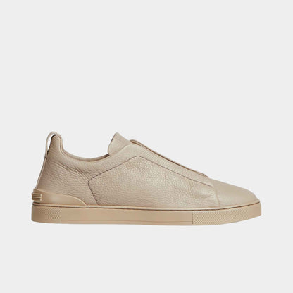 Deerskin Triple Stitch Sneakers