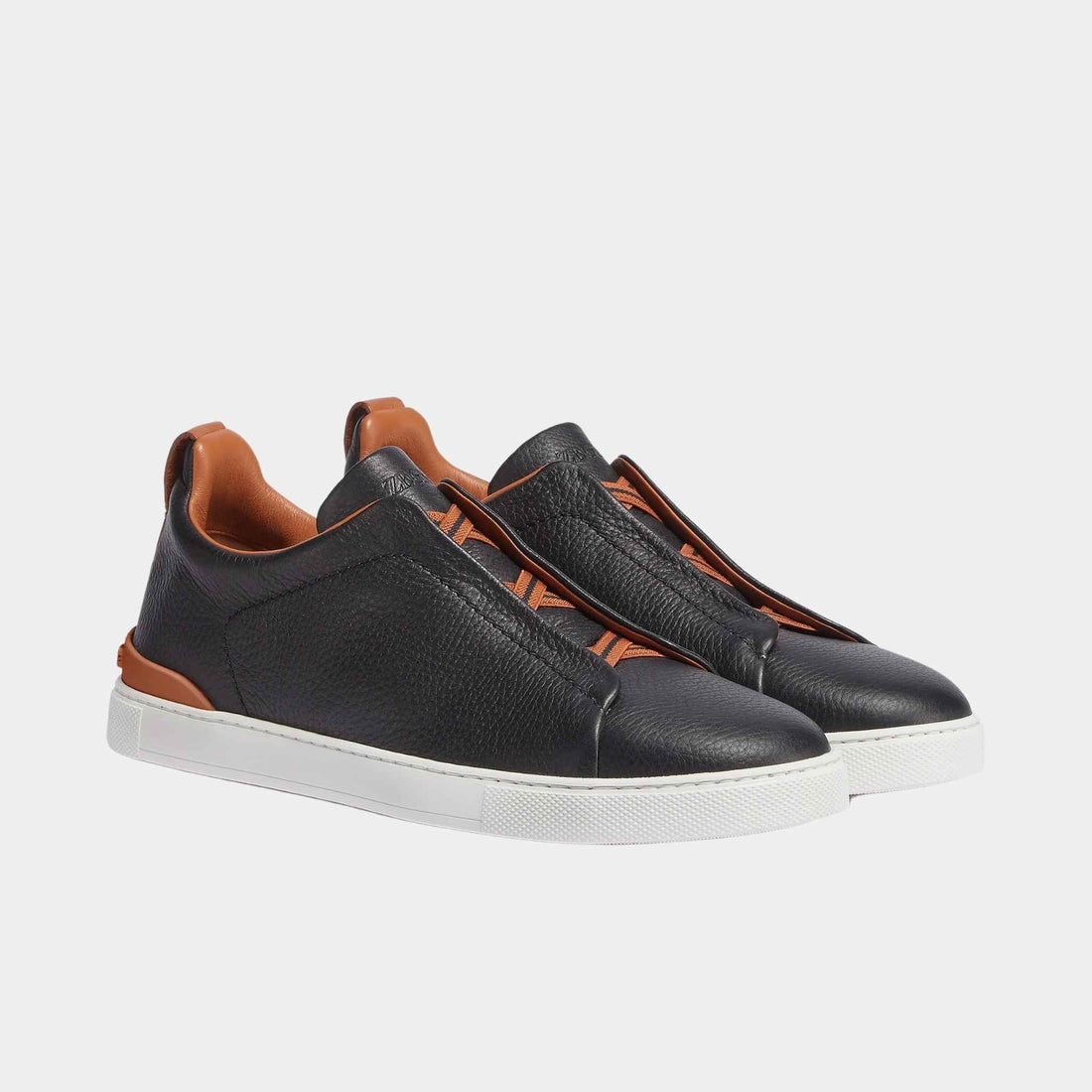 Deerskin Triple Stitch Sneakers
