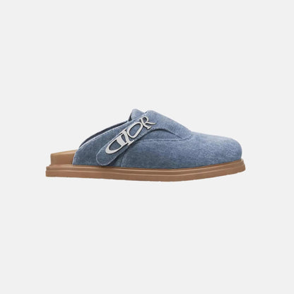 Aqua Mule DIOR &amp; LEWIS HAMILTON Blue Denim