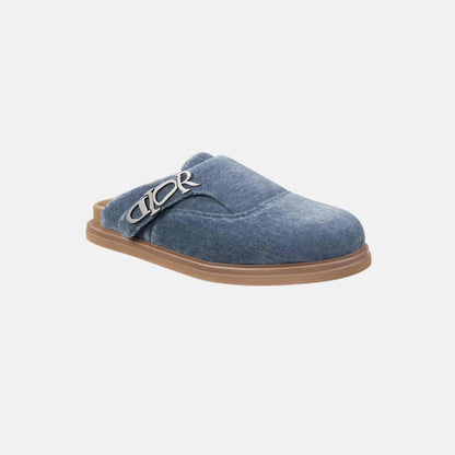 Aqua Mule DIOR &amp; LEWIS HAMILTON Blue Denim