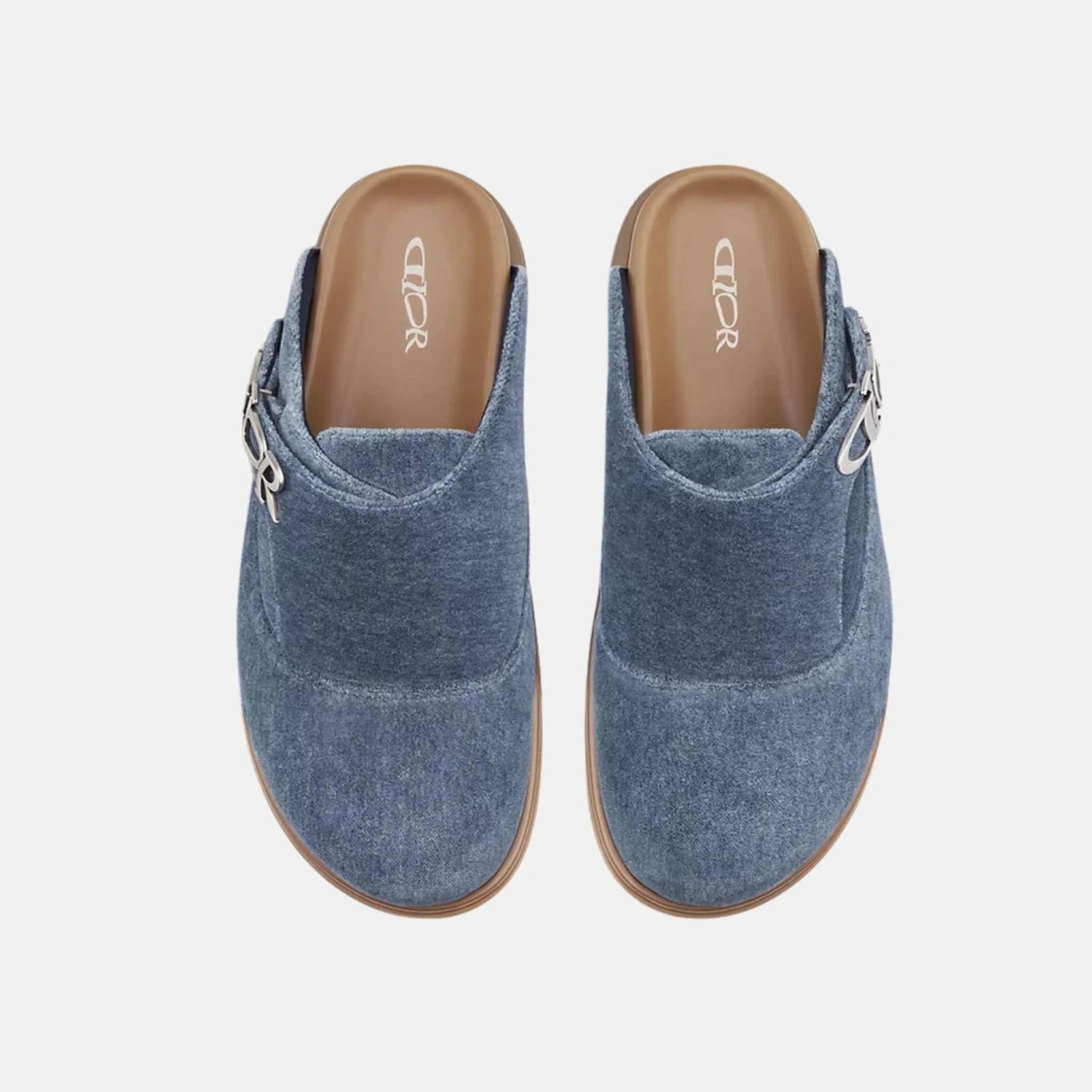 Aqua Mule DIOR &amp; LEWIS HAMILTON Blue Denim