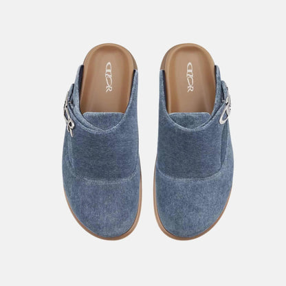 Aqua Mule DIOR &amp; LEWIS HAMILTON Blue Denim