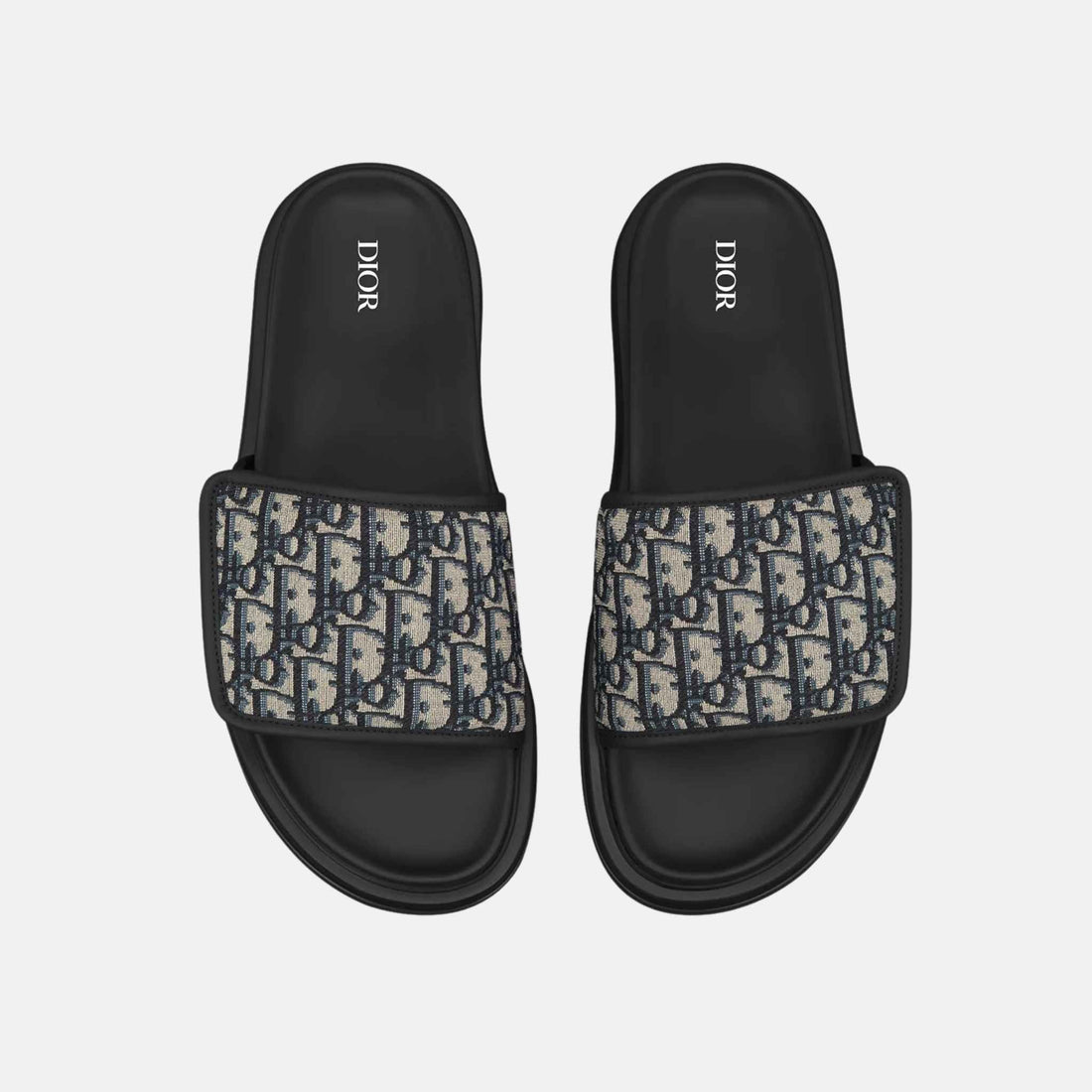 Aqua Sandal In Dior Oblique Jacquard