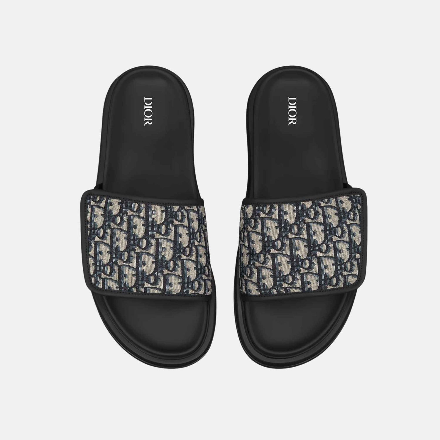 Aqua Sandal In Dior Oblique Jacquard