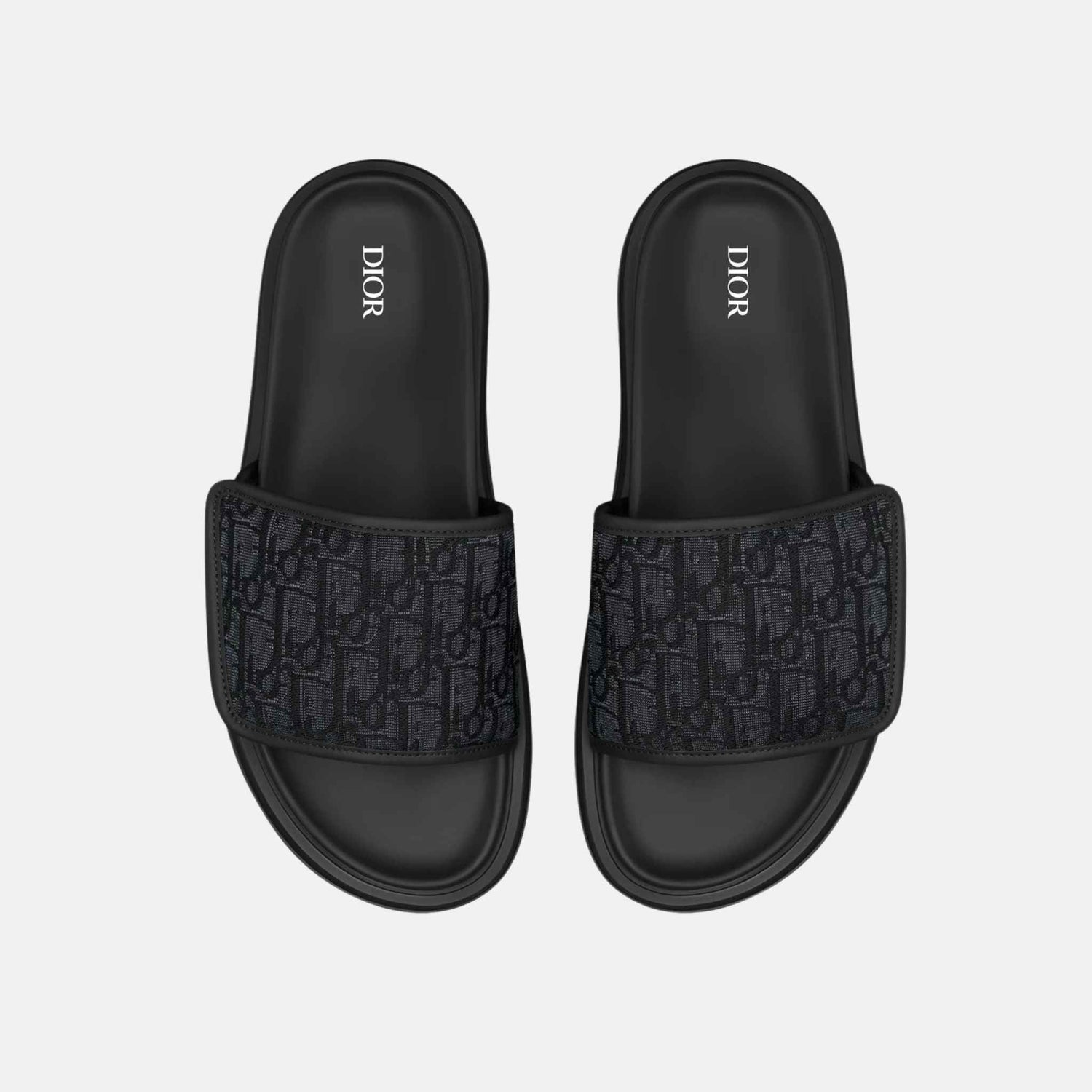 Aqua Sandal In Dior Oblique Jacquard