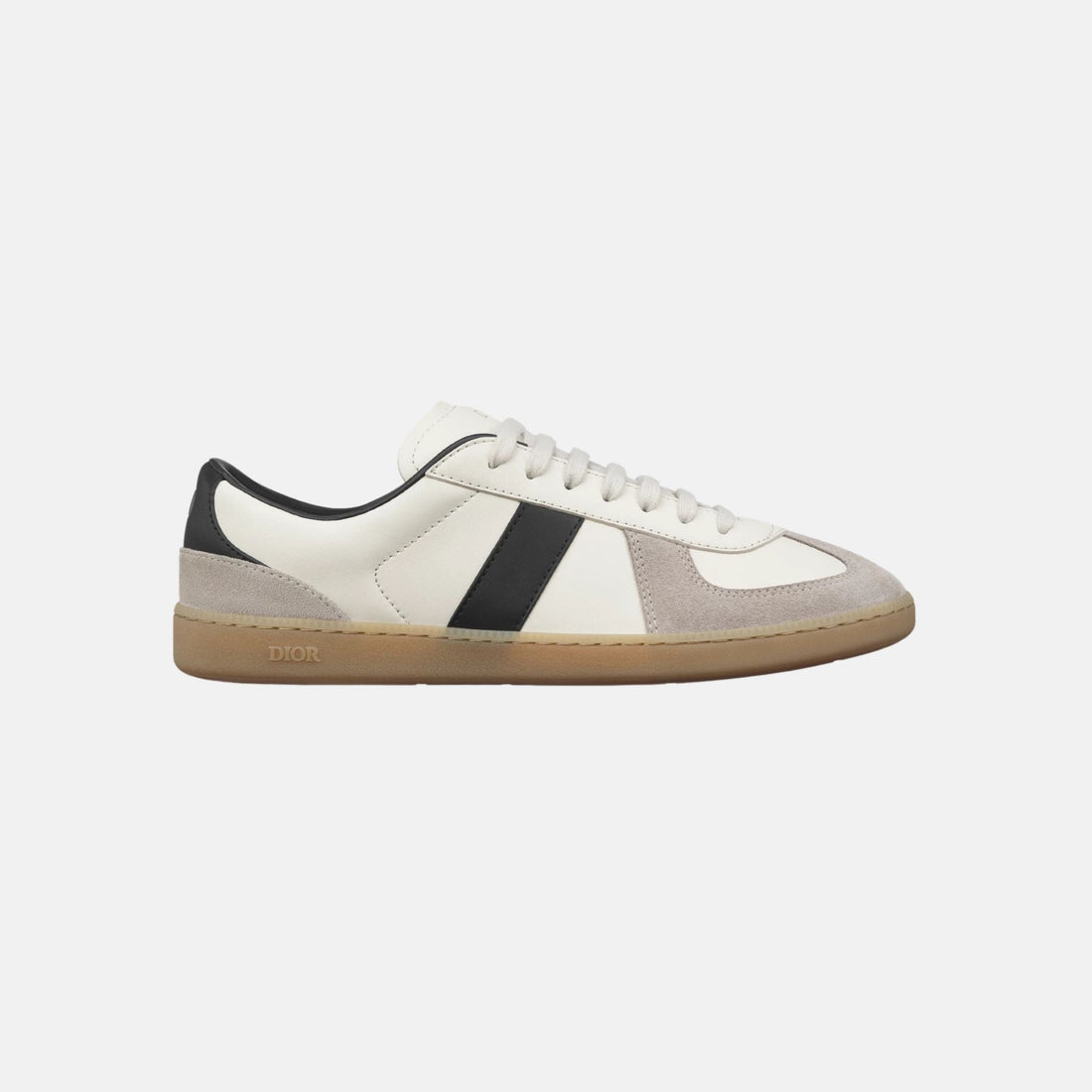B01 Matchpoint Sneaker In Smooth Calfskin With Suede