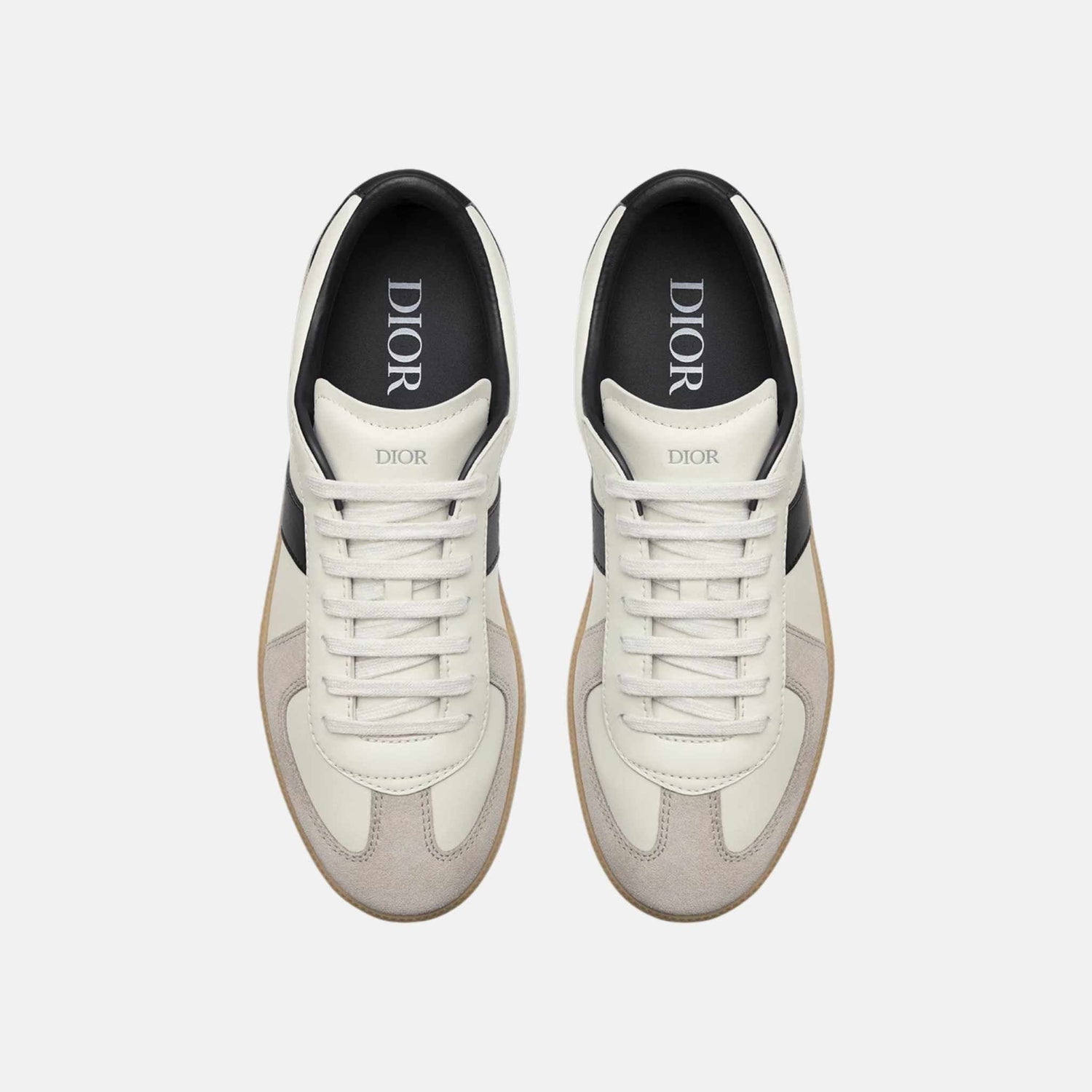 B01 Matchpoint Sneaker In Smooth Calfskin With Suede