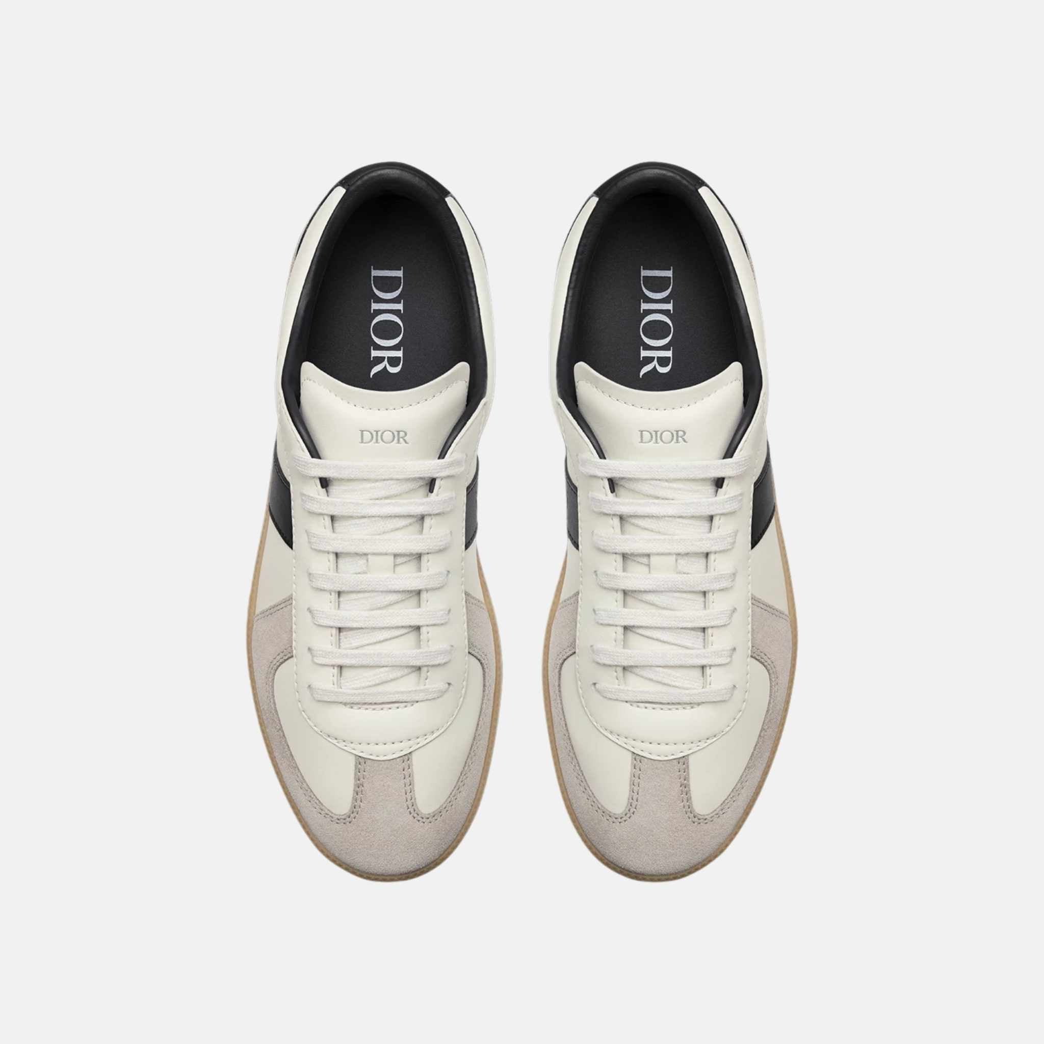 B01 Matchpoint Sneaker In Smooth Calfskin With Suede