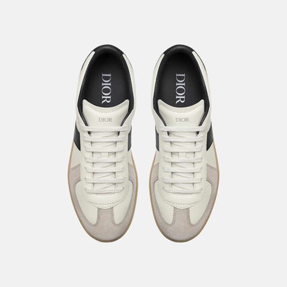 B01 Matchpoint Sneaker In Smooth Calfskin With Suede