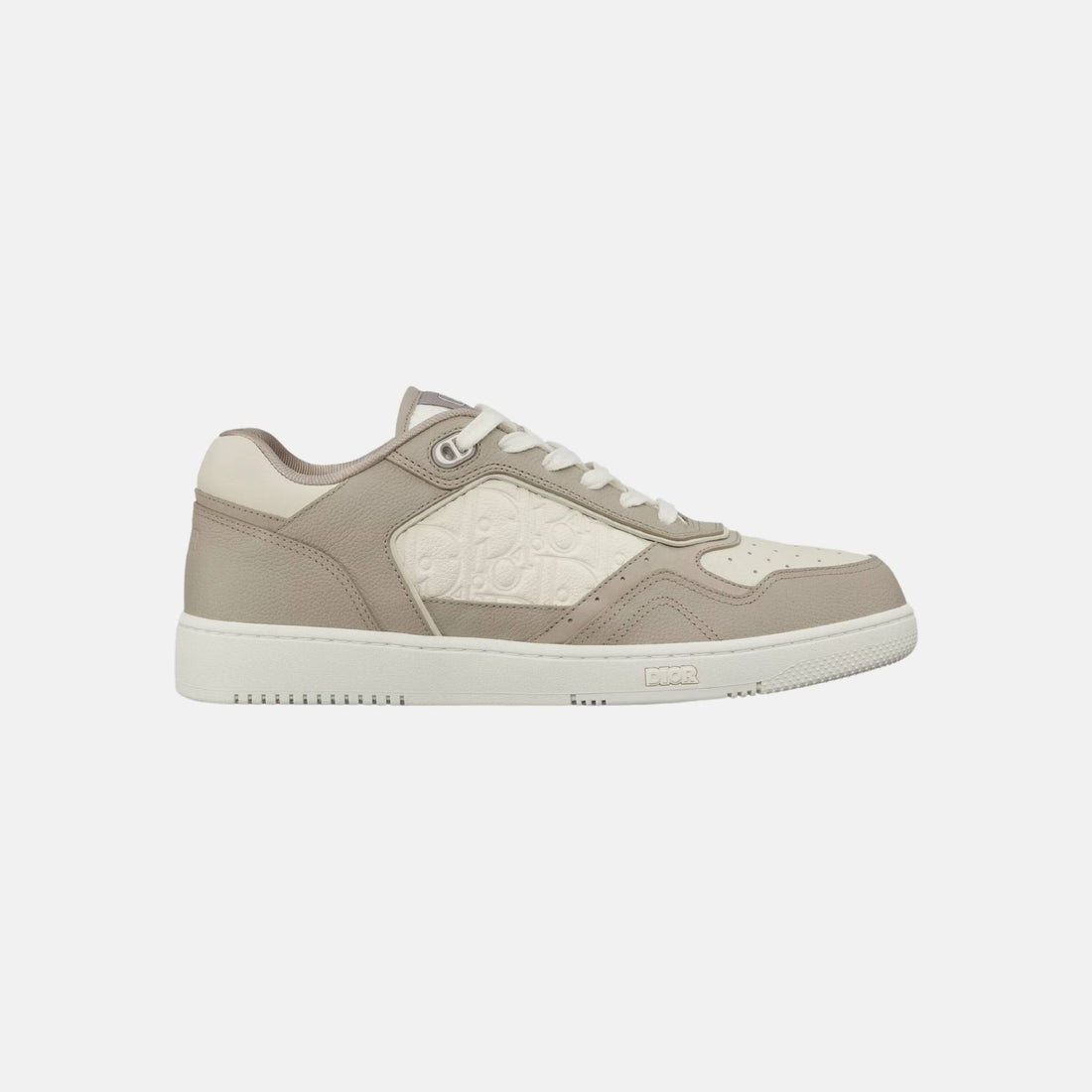 B27 Uptown Low Top Sneaker In Grained Calfskin With Gravity Leather