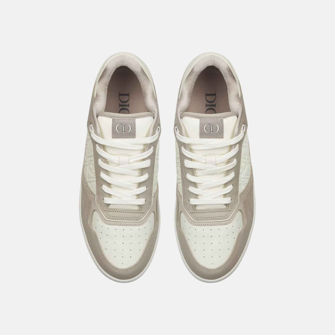 B27 Uptown Low Top Sneaker In Grained Calfskin With Gravity Leather