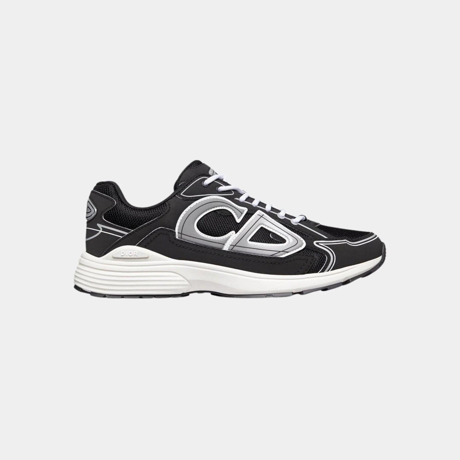 B30 Countdown Sneaker Black Mesh and Technical Fabric