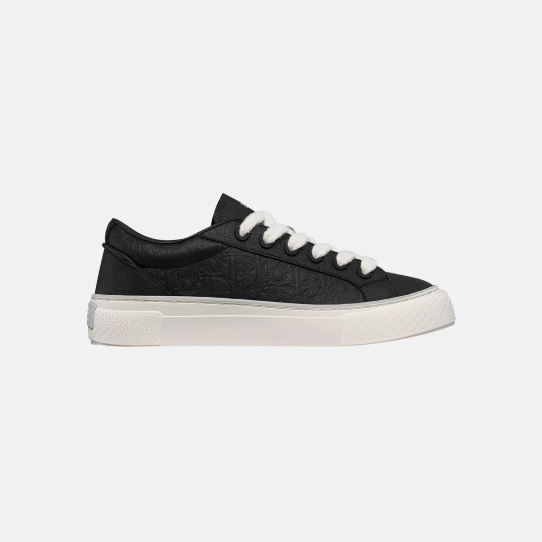 B33 Spin Sneaker In Grained Calfskin And Dior Gravity Leather