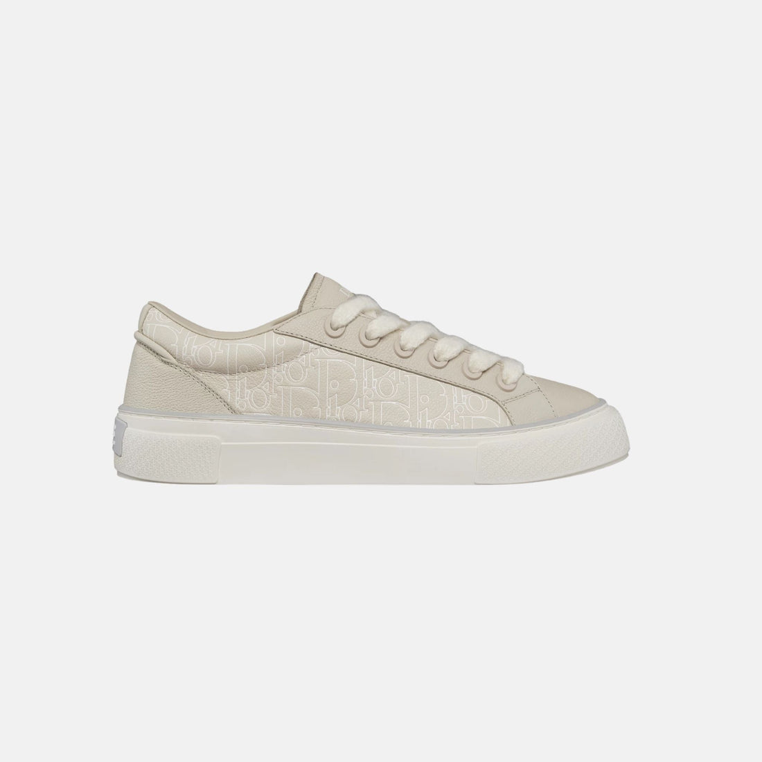 B33 Spin Sneaker In Grained Calfskin And Gravity Outline Leather