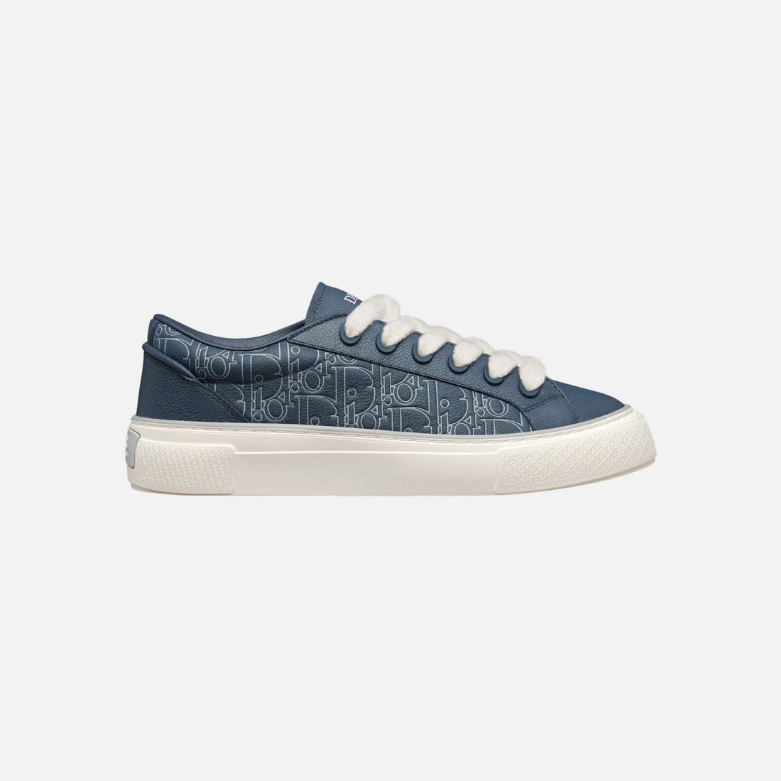 B33 Spin Sneaker In Grained Calfskin And Gravity Outline Leather