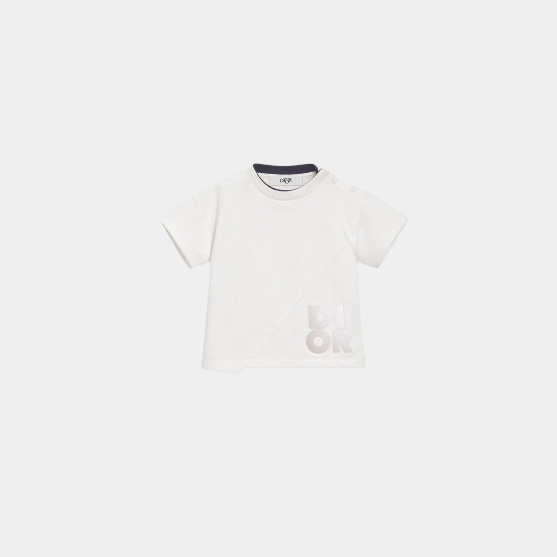 Baby T-Shirt Ivory Cotton Jersey