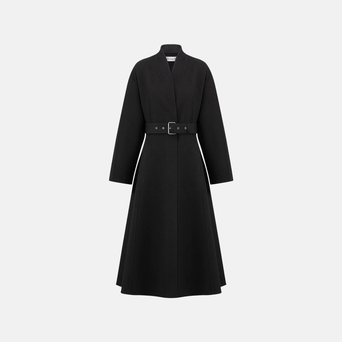Belted Coat In Virgin Wool And Cashmere