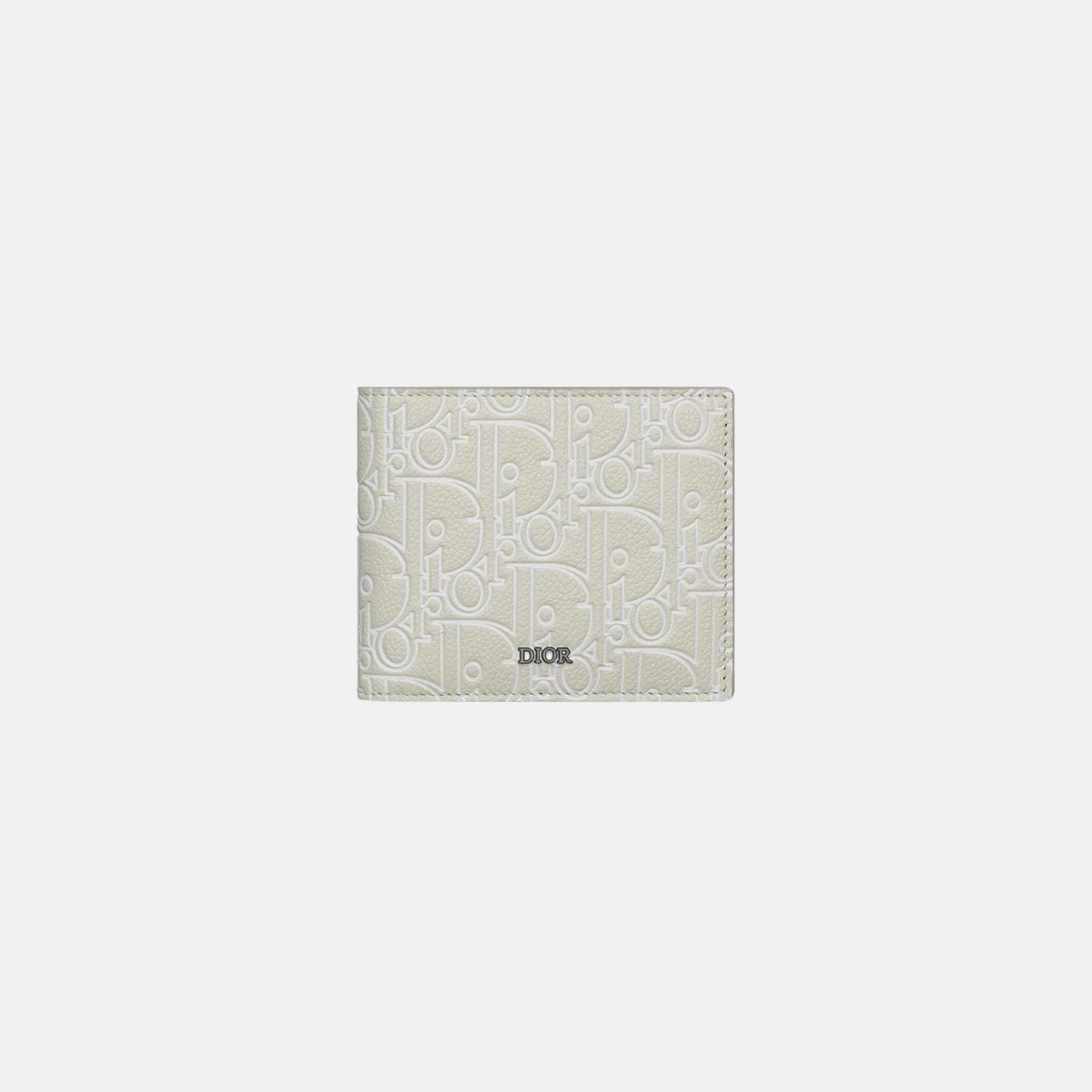 Bifold Wallet In Gravity Outline Leather And Calfskin