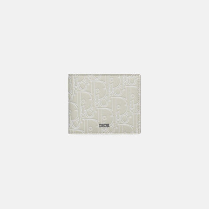 Bifold Wallet In Gravity Outline Leather And Calfskin