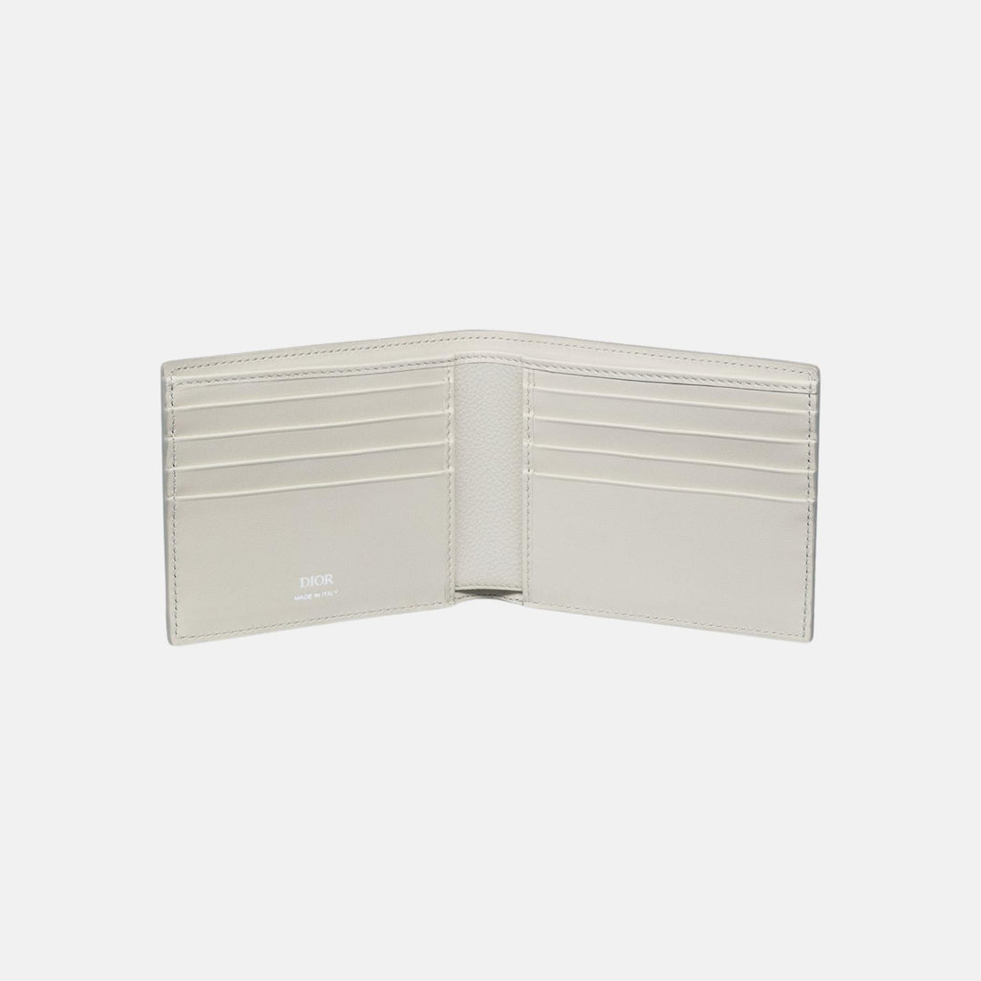 Bifold Wallet In Gravity Outline Leather And Calfskin
