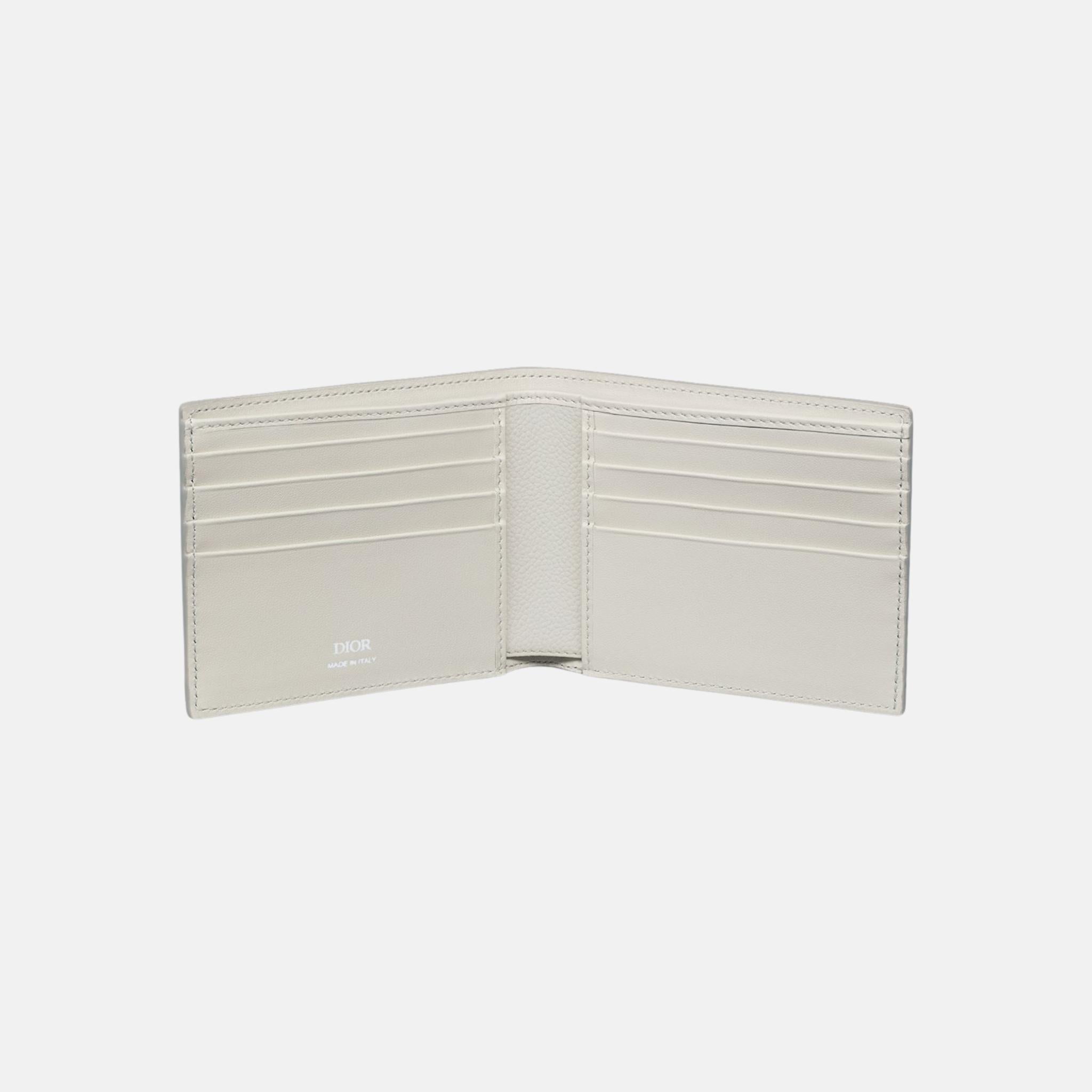 Bifold Wallet In Gravity Outline Leather And Calfskin