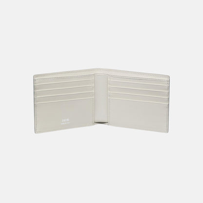 Bifold Wallet In Gravity Outline Leather And Calfskin