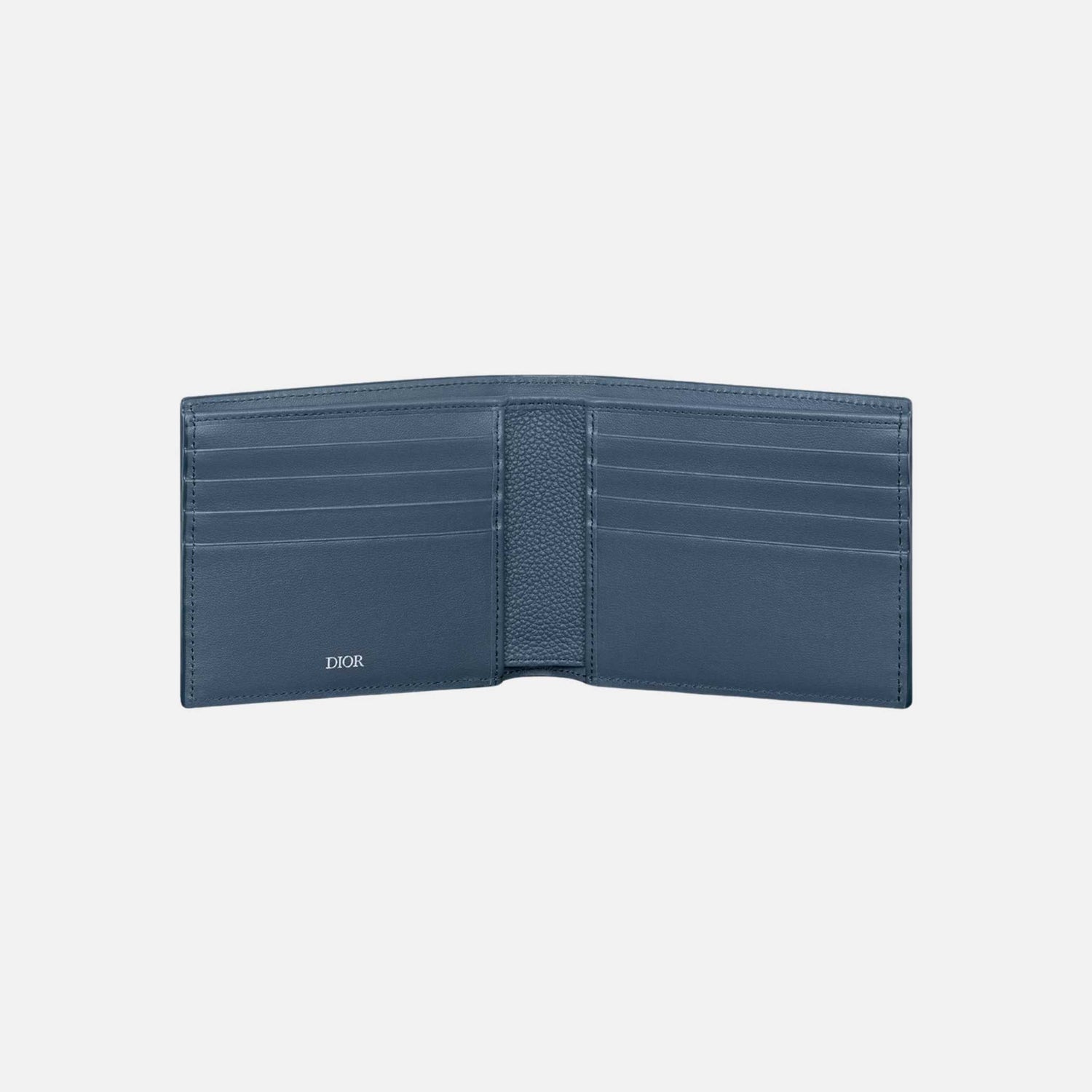 Bifold Wallet In Gravity Outline Leather And Calfskin