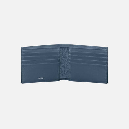 Bifold Wallet In Gravity Outline Leather And Calfskin